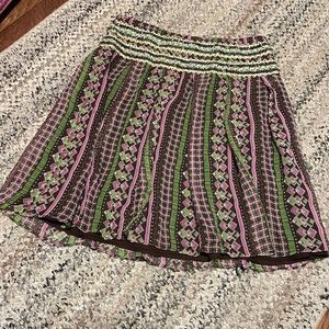 COPY - Free People Silk Bohemian Skirt